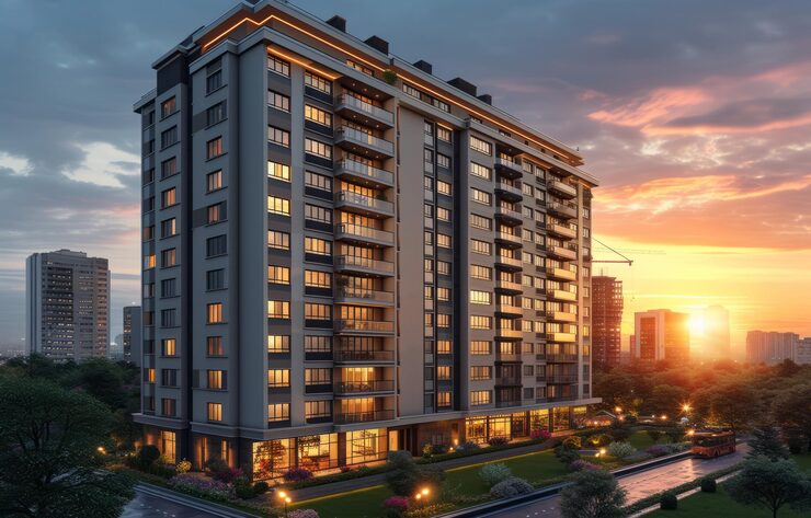 Gallant West luxury apartments at Mahanagar Lucknow offering premium 4 BHK residences with modern amenities
