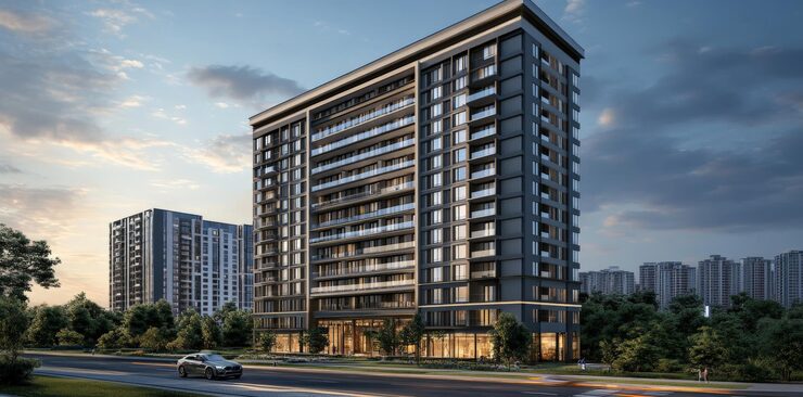 Shalimar Courtyard residential project on Lahartara Road Varanasi offering premium 3 and 4 BHK apartments with servant quarters