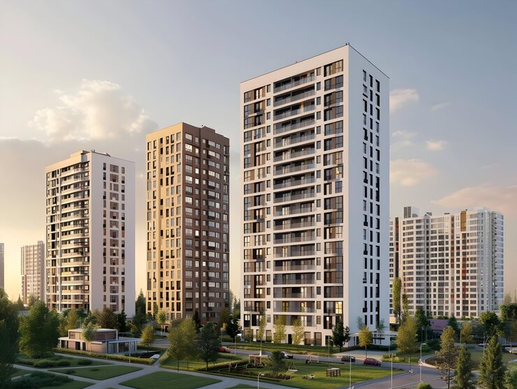 Shalimar Evara Heights luxury residential project on Ayodhya Road Lucknow offering spacious 2 and 3 BHK apartments