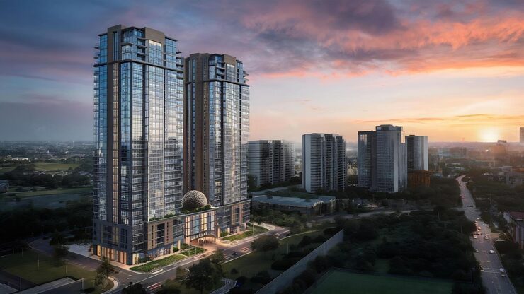 Shalimar OneWorld Belvedere Court 3 premium residential apartments in Gomti Nagar Extension Lucknow